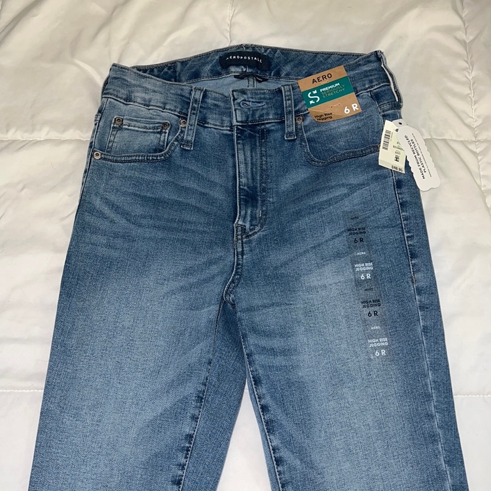 High rise jegging